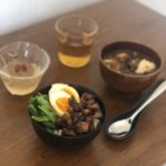 猪肉で作る魯肉飯